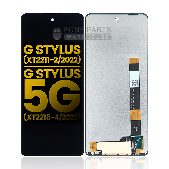 For Motorola G Stylus LCD Screen and Touch Digitizer Without Frame (Black)