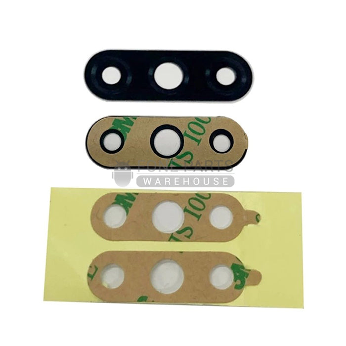 For Motorola E20 Replacement Rear Camera Glass Lens with Adhesive [5 Piece set]