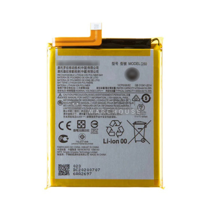 For Motorola G50 Replacement Battery [Assemble with original IC]