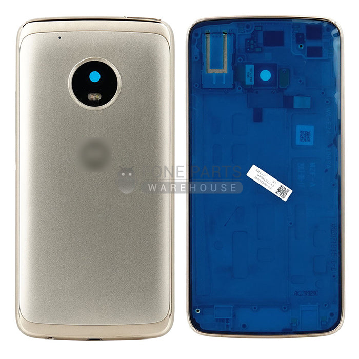 For Motorola G5 Plus Replacement Battery Cover in [Gold]