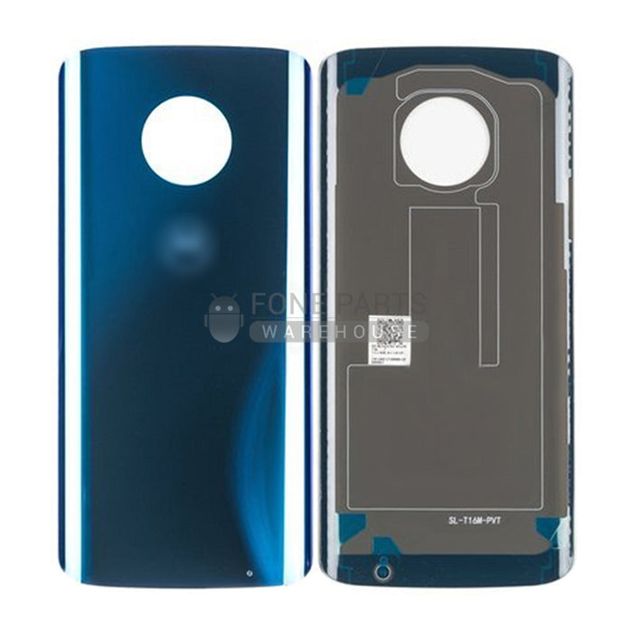 For Motorola G6 Plus Replacement Battery Back Cover in [Light Blue]