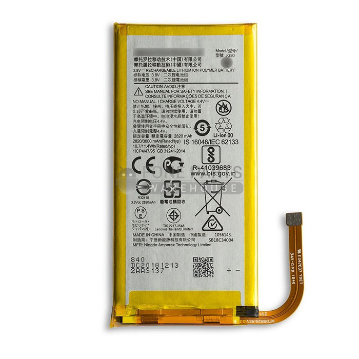 For Motorola G7 Play Replacement Battery [JE40] [Assemble with original IC]