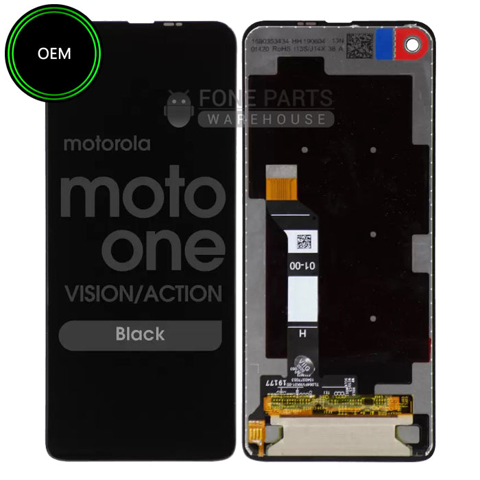 For Motorola One Action / One Vision / P50 Lcd with Touch Digitizer Assembly [OEM-NEW]