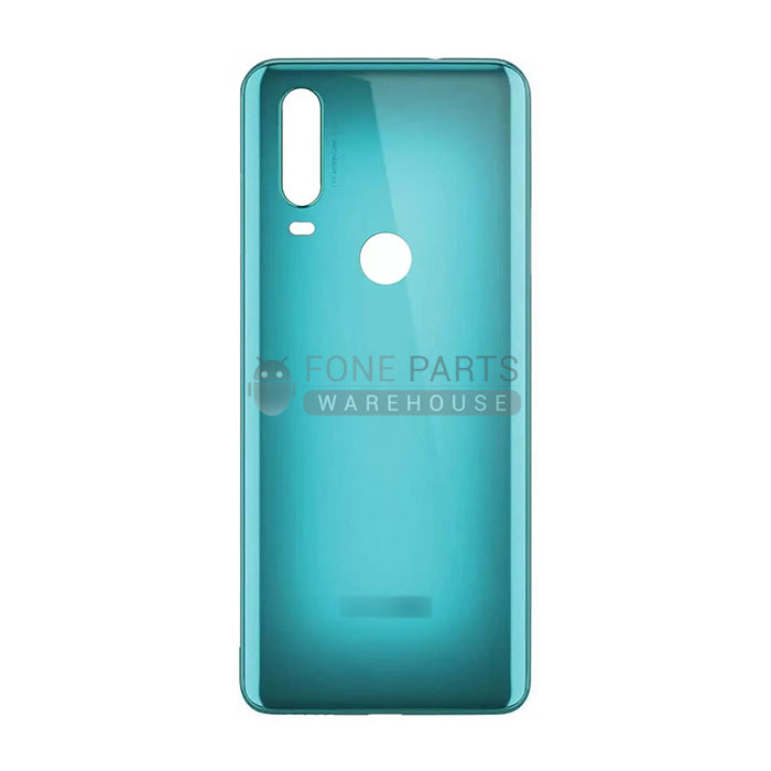 For Motorola One Action Replacement Battery Back Cover in [Aqua Teal]