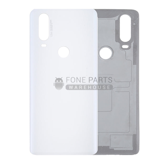 For Motorola One Action Replacement Battery Back Cover in [Pearl White]