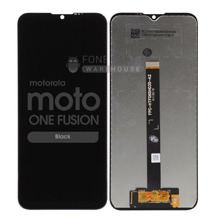 For Motorola One Fusion LCD Screen and Touch Digitizer Without Frame (Black)