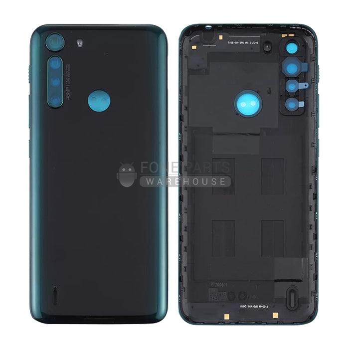 For Motorola One Fusion Replacement Battery Back Cover in [Emerald Green]