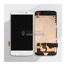 Motorola Z2 Force Lcd Screen With Touch Digitizer and Frame [White]
