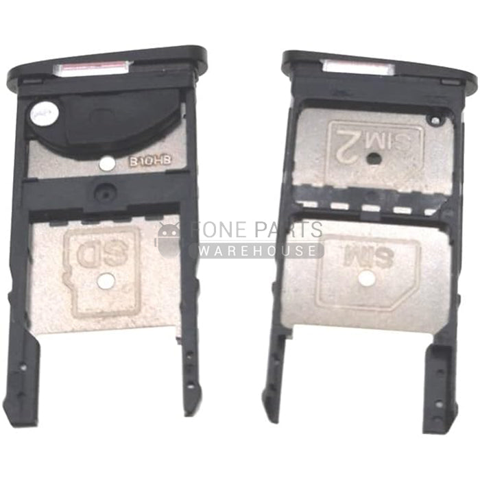 For Motorola Z2 Play Card Tray Holder + Micro SD Card Slot [Black]