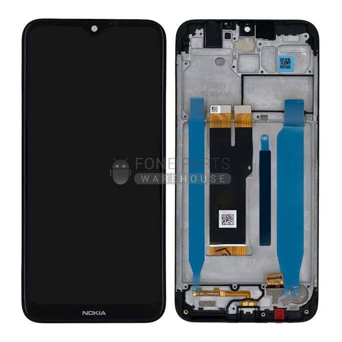 For Nokia 2.3 Replacement Complete Lcd with Digitizer Assembly in [Black] [ORIGINAL]