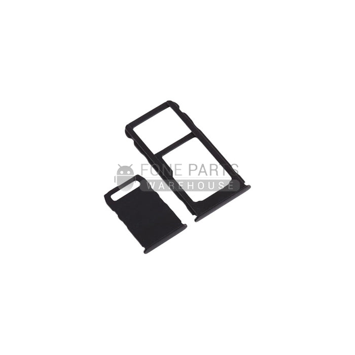 For Nokia 3.1 Plus (2018) Replacement Sim Tray [Black]