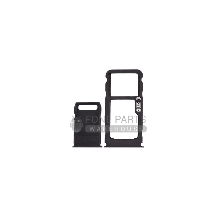 For Nokia 3.1 Plus (2018) Replacement Sim Tray [Black]