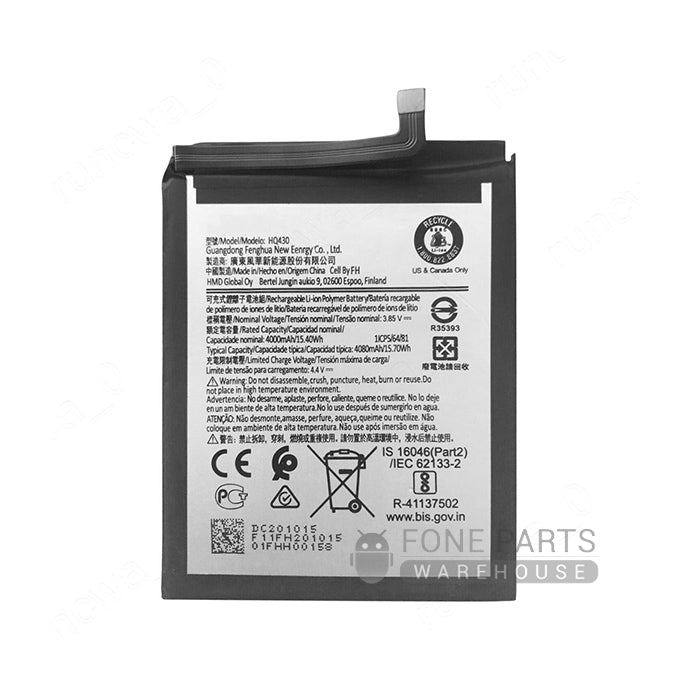 For Nokia 3.4 (2020) Replacement Battery [Assemble with original IC]