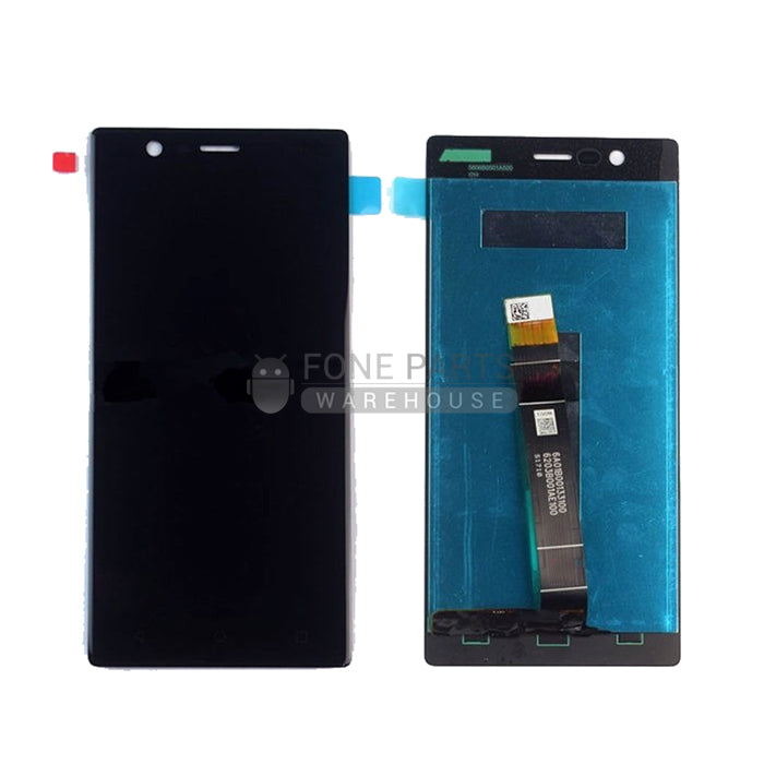 For Nokia 3 Replacement LCD Display Touch Screen Digitizer Without Frame [Black]