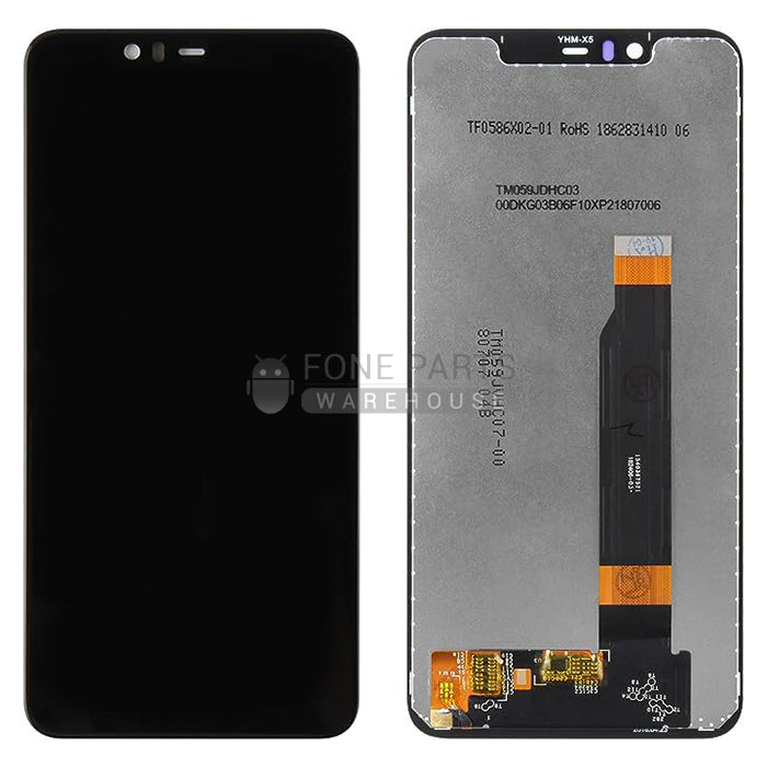 For Nokia 5.1 Plus/ X5 (2019) Lcd with Digitizer Assembly in [Black] [ORIGINAL]