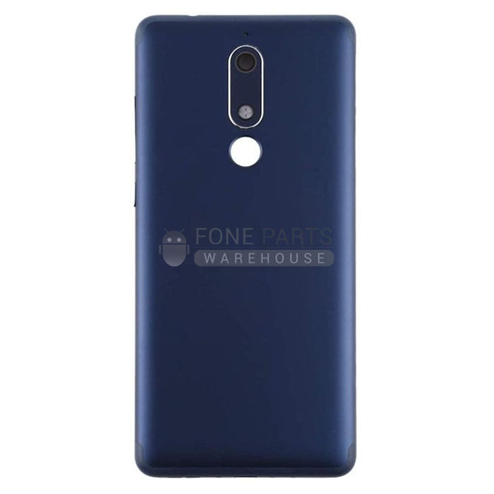 For Nokia 5.1 (2018) Replacement Battery Back Cover [Blue]