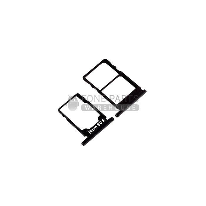 For Nokia 5.1 (2018) Replacement Sim card Tray Holder [Black]