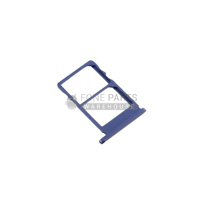 For Nokia 5.1 (2018) Replacement Sim card Tray Holder [Blue]