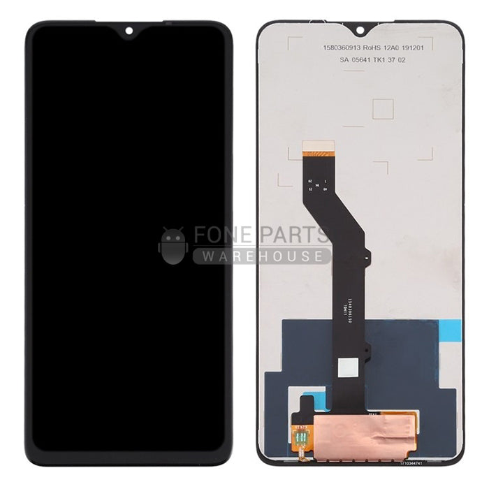 For Nokia 5.3 LCD Screen and Touch Digitizer Without Frame (Black)