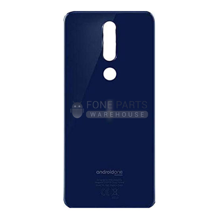 For Nokia 6.1 Plus/ X6 Replacement Battery Back Cover [Blue]