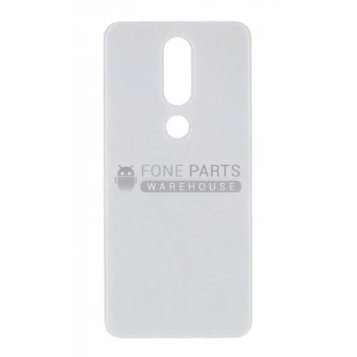 For Nokia 6.1 Plus/ X6 Replacement Battery Back Cover [White]