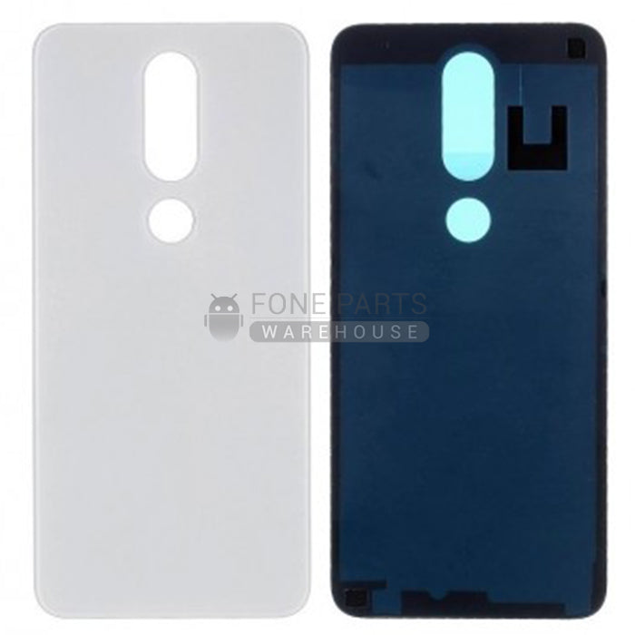 For Nokia 6.1 Plus/ X6 Replacement Battery Back Cover [White]