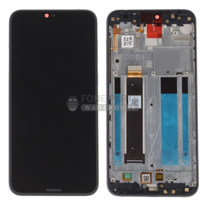 For Nokia 6.1 lcd with Digitizer Assembly in [Black] [ORIGINAL]