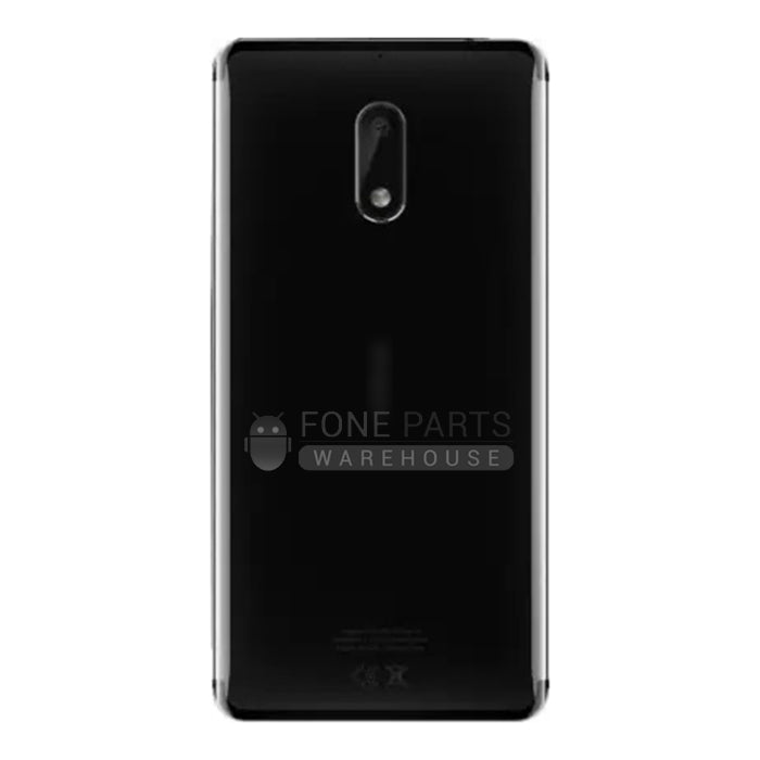 For Nokia 6 Replacement Battery Cover [Black]