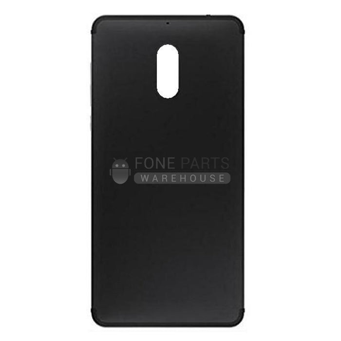 For Nokia 6 Replacement Battery Cover [Black]