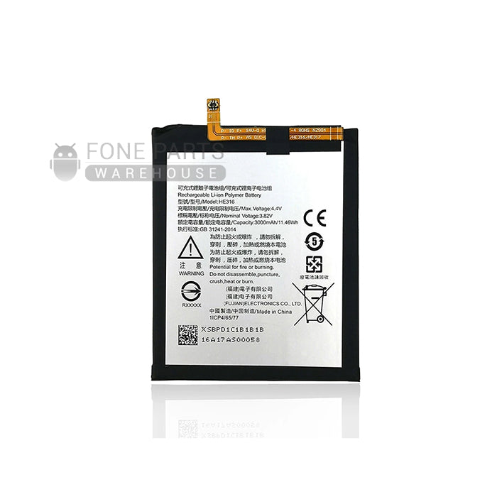 For Nokia 6 Replacement Battery [Assemble with original IC]