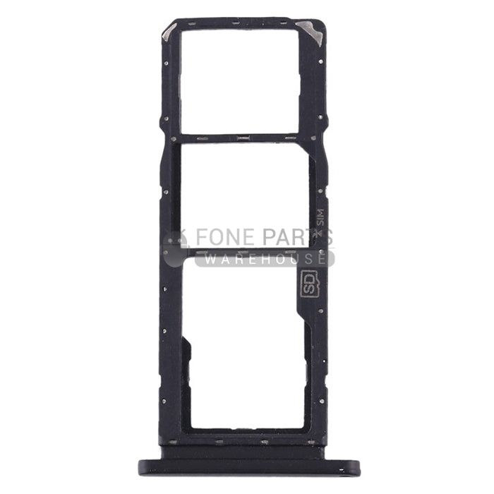 For Nokia 6.2 Replacement Sim card Tray Holder [Black]