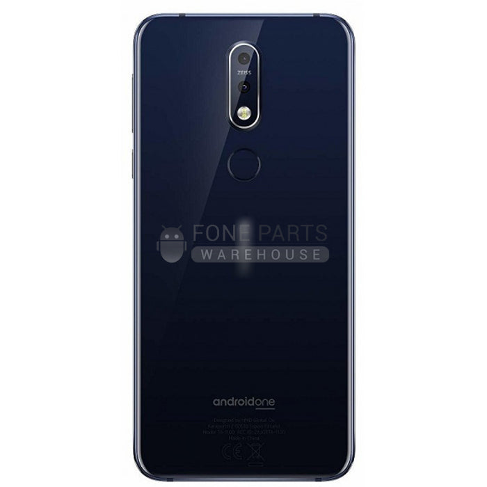 For Nokia 7.1 (2018) Replacement Battery Back Cover Dark [Blue]