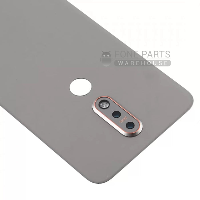 For Nokia 7.1 (2018) Replacement Battery back Cover [Grey]