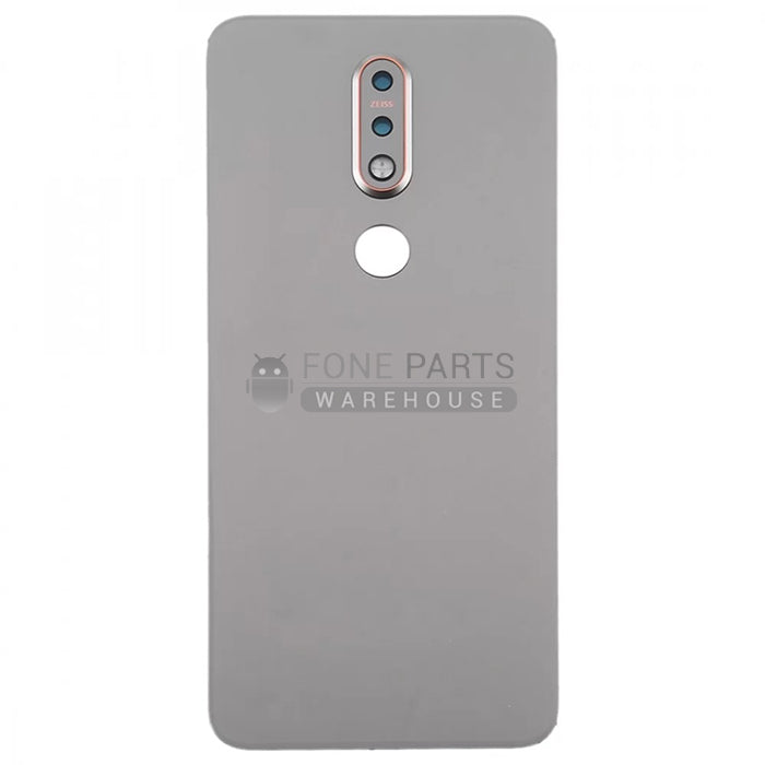 For Nokia 7.1 (2018) Replacement Battery back Cover [Grey]