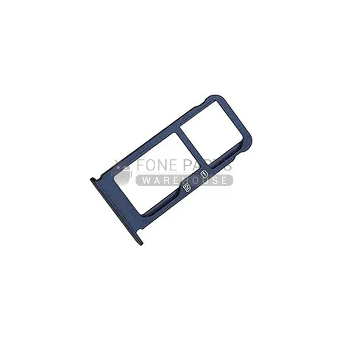 For Nokia 7.1 (2018) Replacement Sim card Tray Holder [Blue]