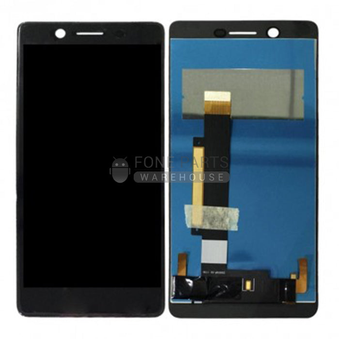 For Nokia 7 Lcd with Digitizer Assembly in [Black] [ORIGINAL]