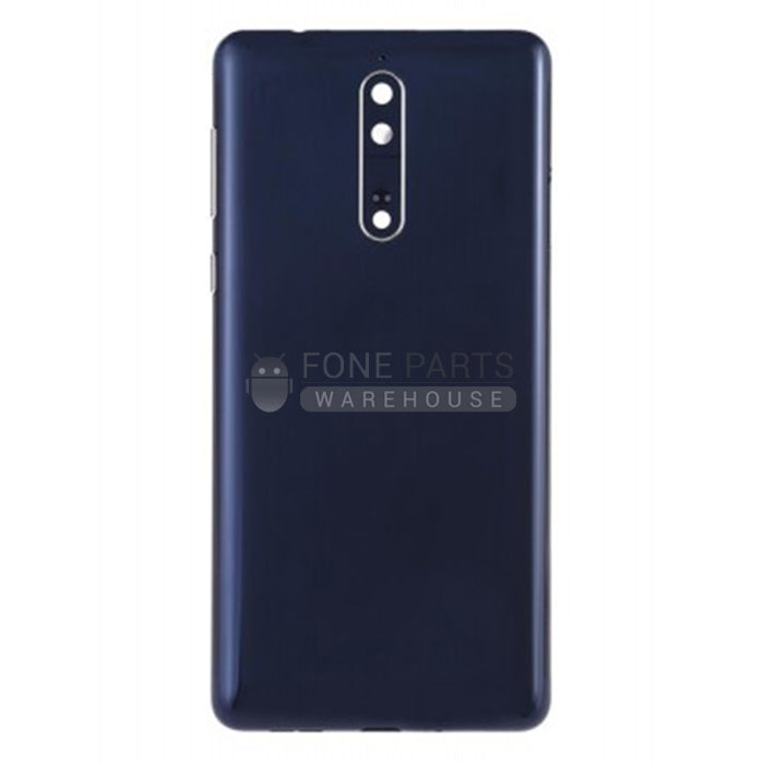 For Nokia 8 Replacement Battery Cover [Blue]