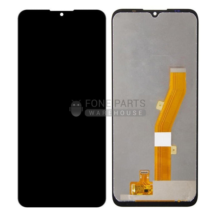 For Nokia C10 LCD Screen and Touch Digitizer Without Frame (Black)