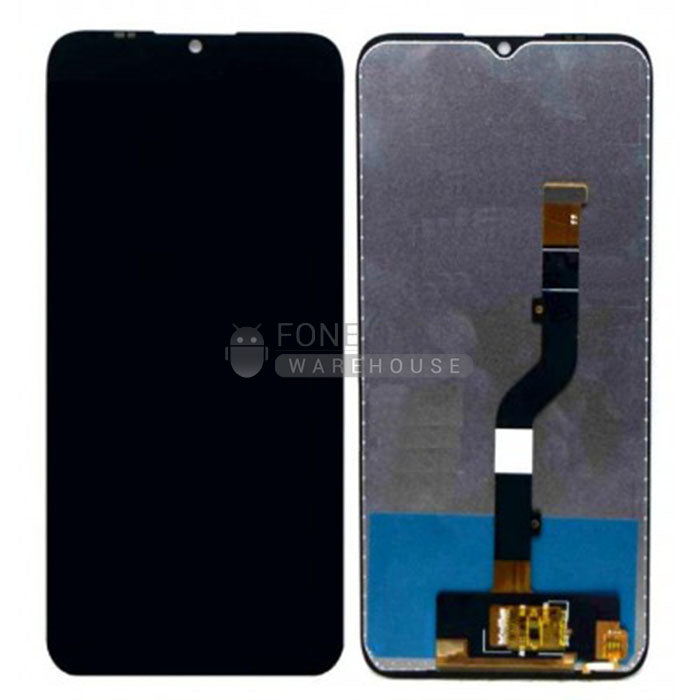 For Nokia C20 Plus LCD Screen and Touch Digitizer Without Frame (Black)