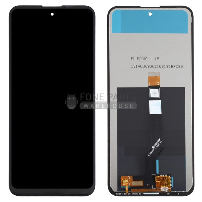 For Nokia X10/X20 LCD Screen and Touch Digitizer Without Frame (Black)