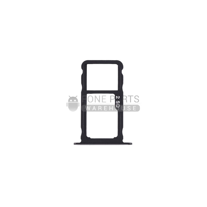 For Nokia X71 (2019) Replacement Sim Card Slot Tray [Black]