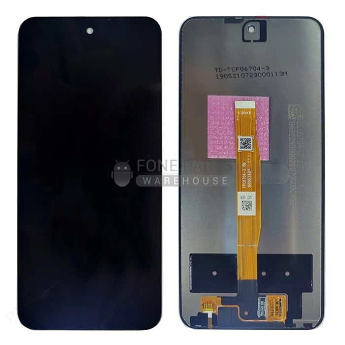 For Nokia XR20 LCD Screen and Touch Digitizer Without Frame (Black)