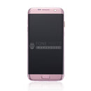 For Galaxy S7 Edge (G935) LCD Screen With Touch Digitizer Assembly and Frame (Pulled Out) [Rose Gold]
