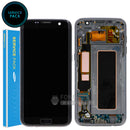 For Galaxy S7 Edge (G935) Replacement LCD Screen With Touch Digitizer and Frame (Genuine Service Pack) [Black]