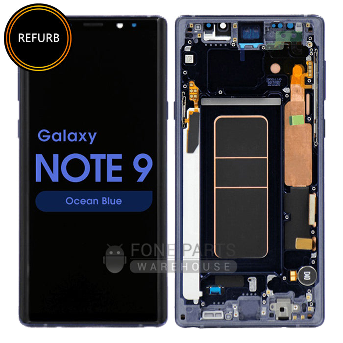 Galaxy Note 9 LCD Screen Digitizer Assembly With Frame Refurbish [Blue]