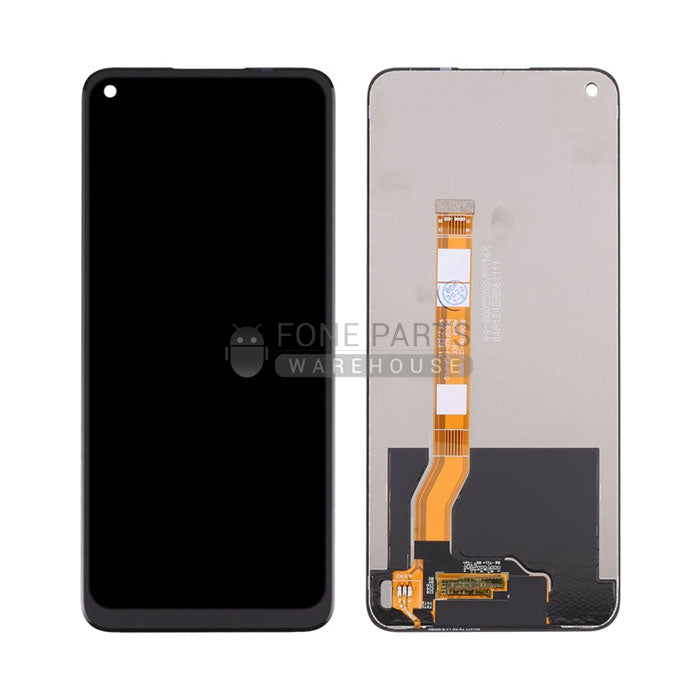 For OPPO A96 4G / Realme 8i / Realme 9i / Realme Narzo 50 LCD Screen and Touch Digitizer Without Frame (Black)