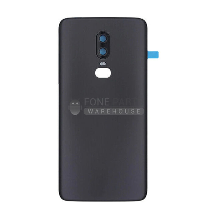 For Oneplus 6 Replacement Battery Back Cover [Mirror Black]