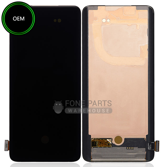 For OnePlus 7 Pro Lcd Screen with Touch Digitizer[Black][Without Frame] [OEM]