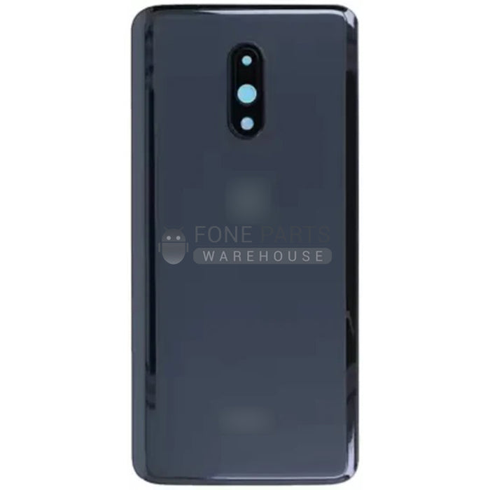 For OnePlus 7 Replacement Battery Back Cover With Camera Lens [Black]