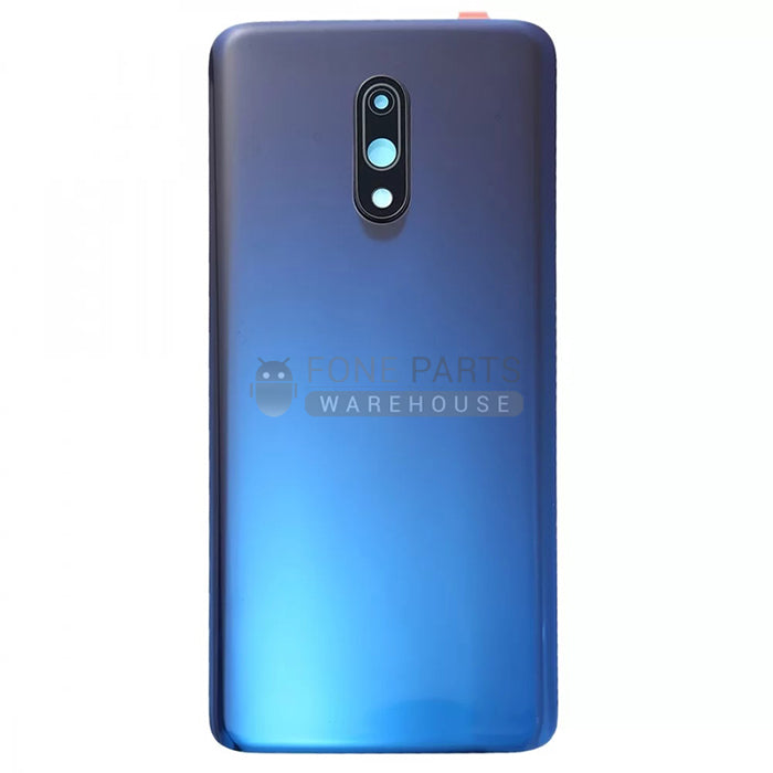 For OnePlus 7 Replacement Battery Back Cover With Camera Lens [Blue]